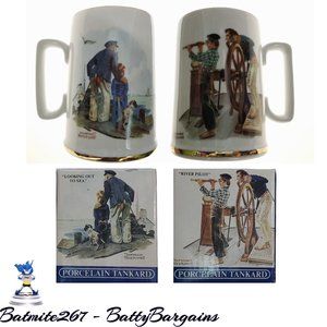 Norman Rockwell’s Seafarers Tankards Mugs